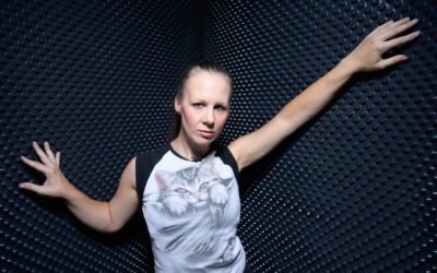 Studio Portraits in einem engen Flur mit 1,12 Meter breite